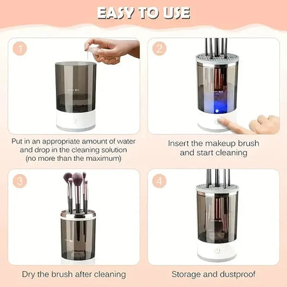 Sollievo Automatic Electric Makeup Brush Cleaner