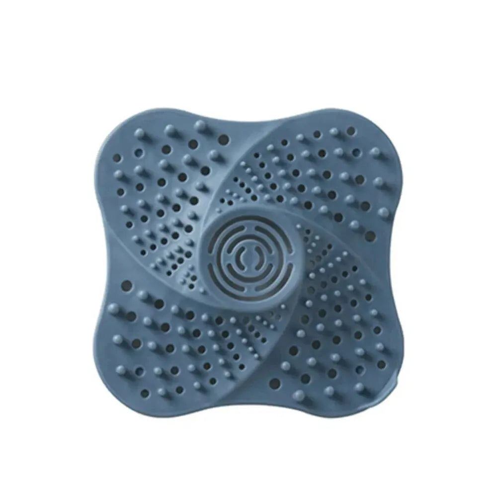 Sollievo Anti-Clog Spiral Shower Drain Hair Catcher