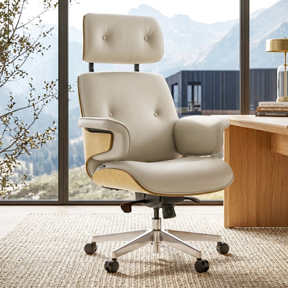 Sollievo Mathias Napa Leather Executive Office Chair