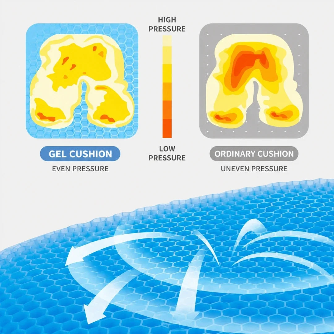 Sollievo XL Cooling Gel Seat Cushion