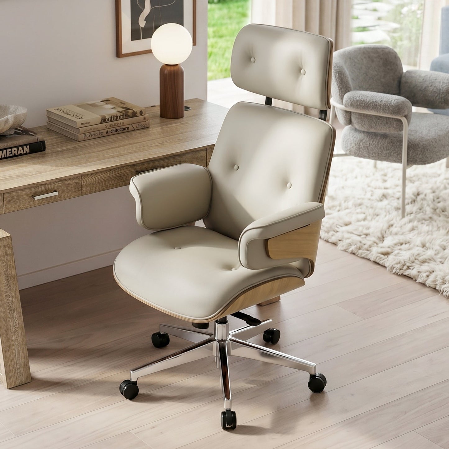 Sollievo Mathias Napa Leather Executive Office Chair