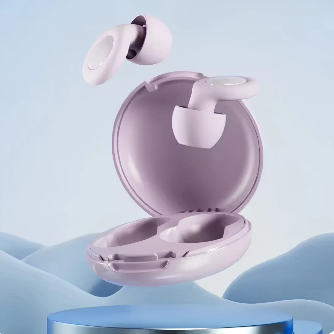 Sollievo 25dB Noise Cancelling Reusable Silicone Ear Plugs