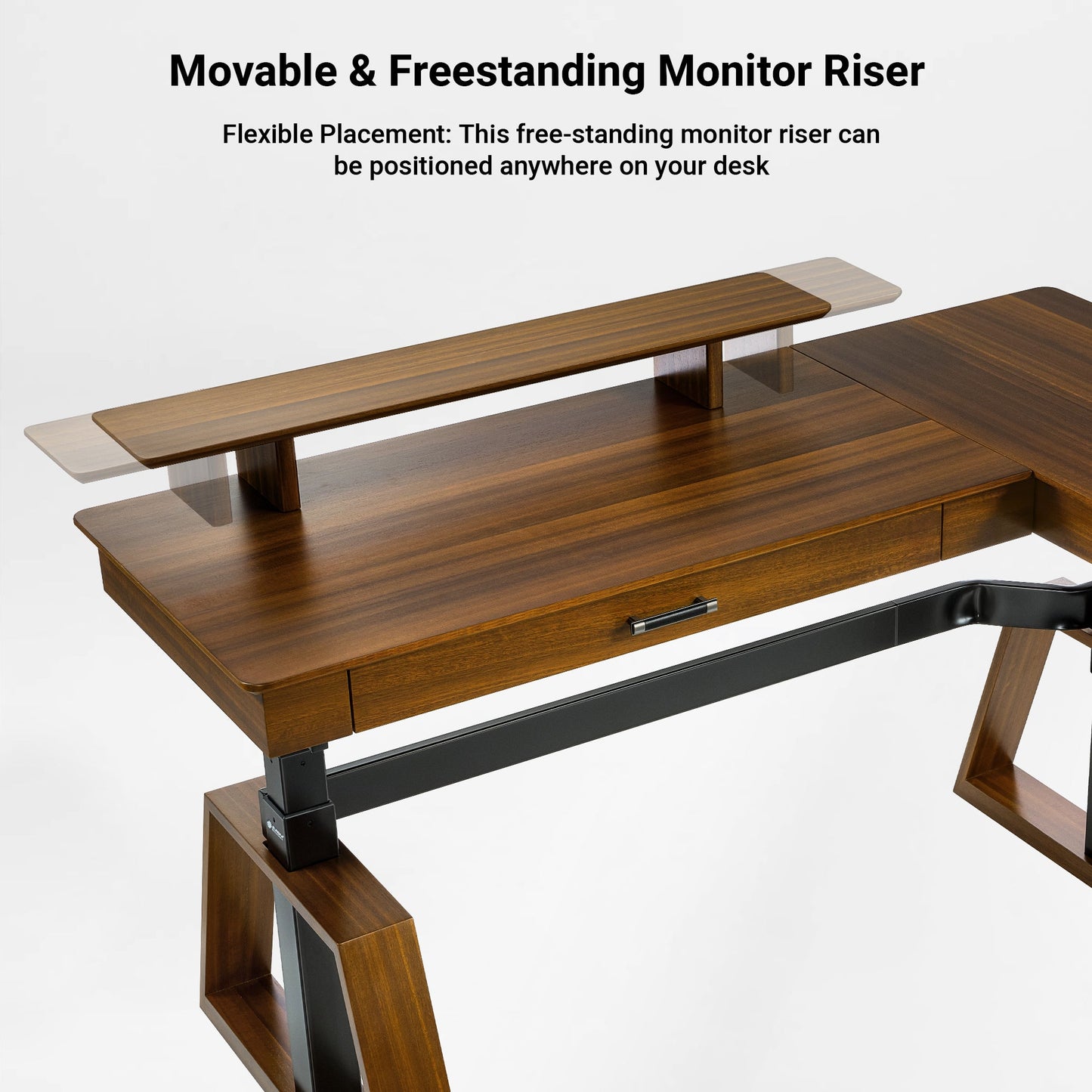 Sollievo Ark Pro L-Shaped Standing Desk (63x23)