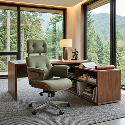 Sollievo Mathias Napa Leather Executive Office Chair