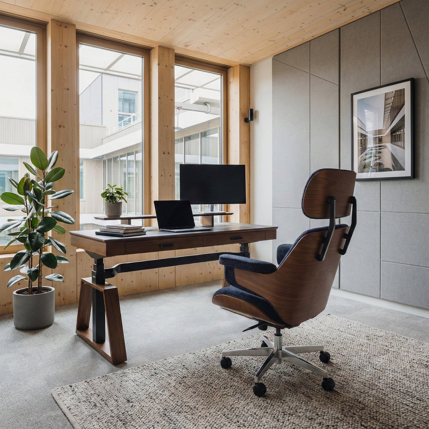 Sollievo Mathias Napa Leather Executive Office Chair