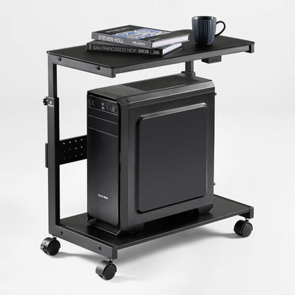 Sollievo Height-Adjustable Illuminated Panel CPU Cart