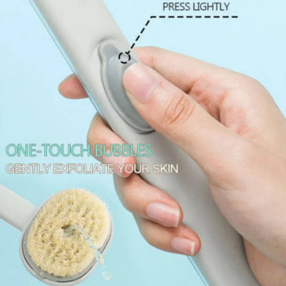 Sollievo Long Handle Back Scrubber for Shower