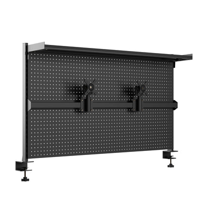 Sollievo Clamp On Desk Pegboard Organizer