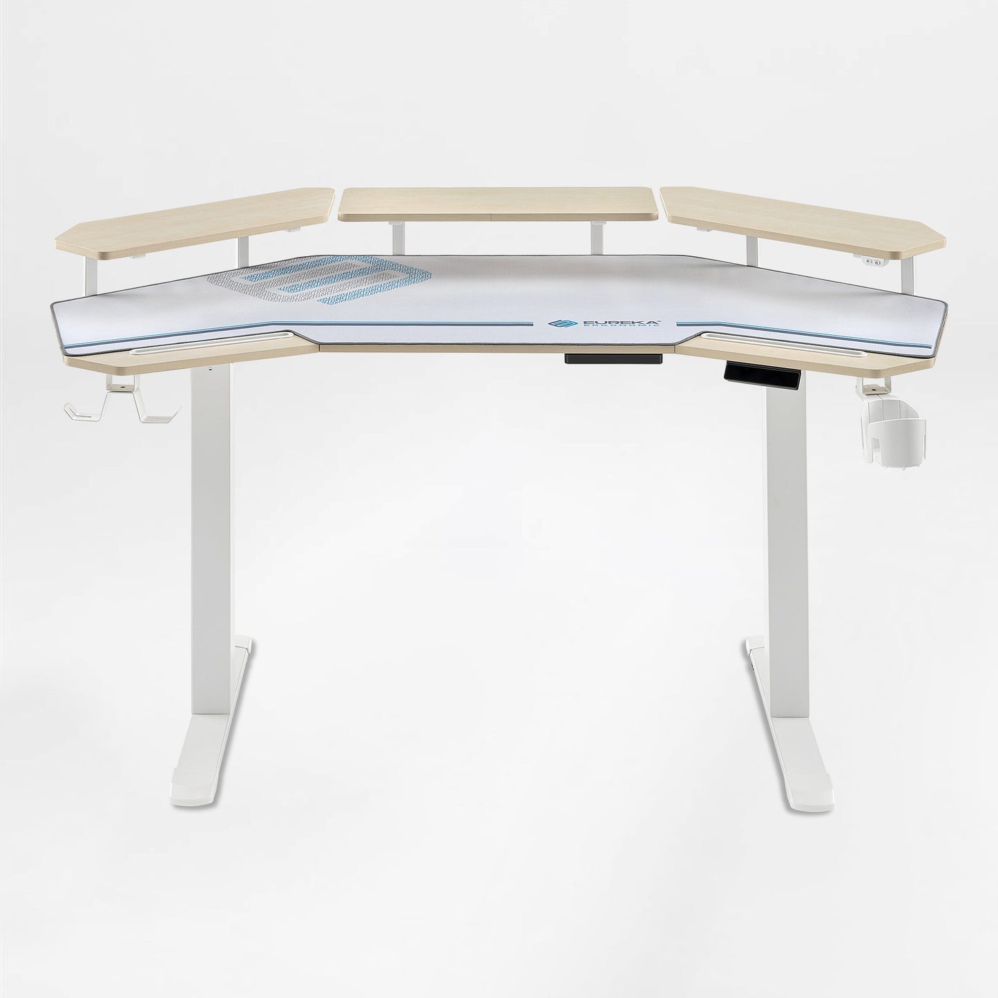 Sollievo Aero Pro Wing-Shaped Standing Desk, 63" x 23"