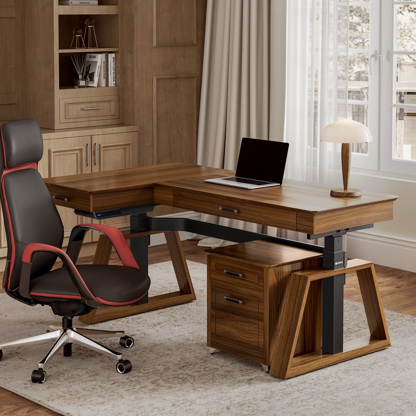 Sollievo Ark Pro L-Shaped Standing Desk (63x23)