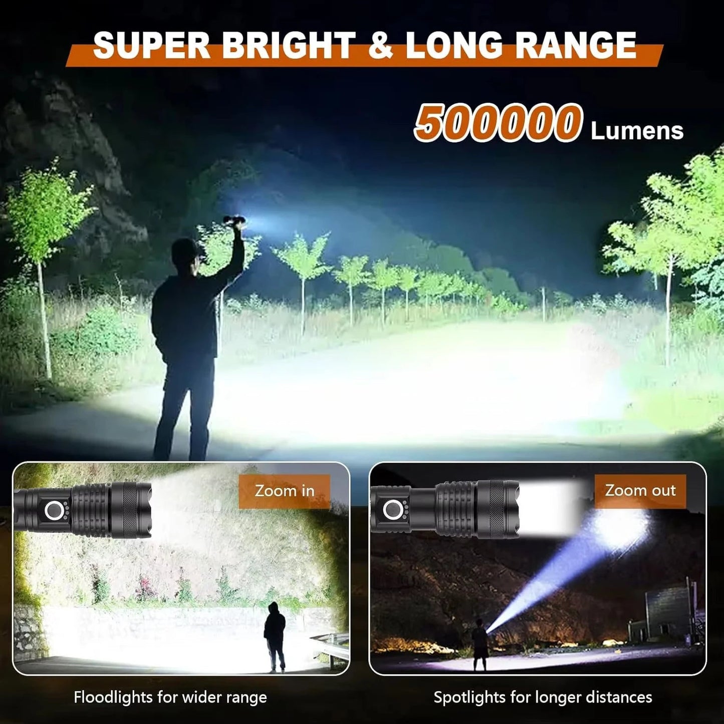 Sollievo Rechargeable Flashlight
