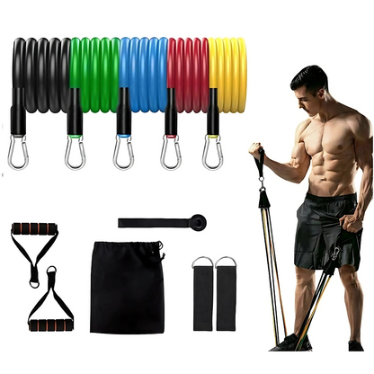 Sollievo 11PC Resistance Bands Set