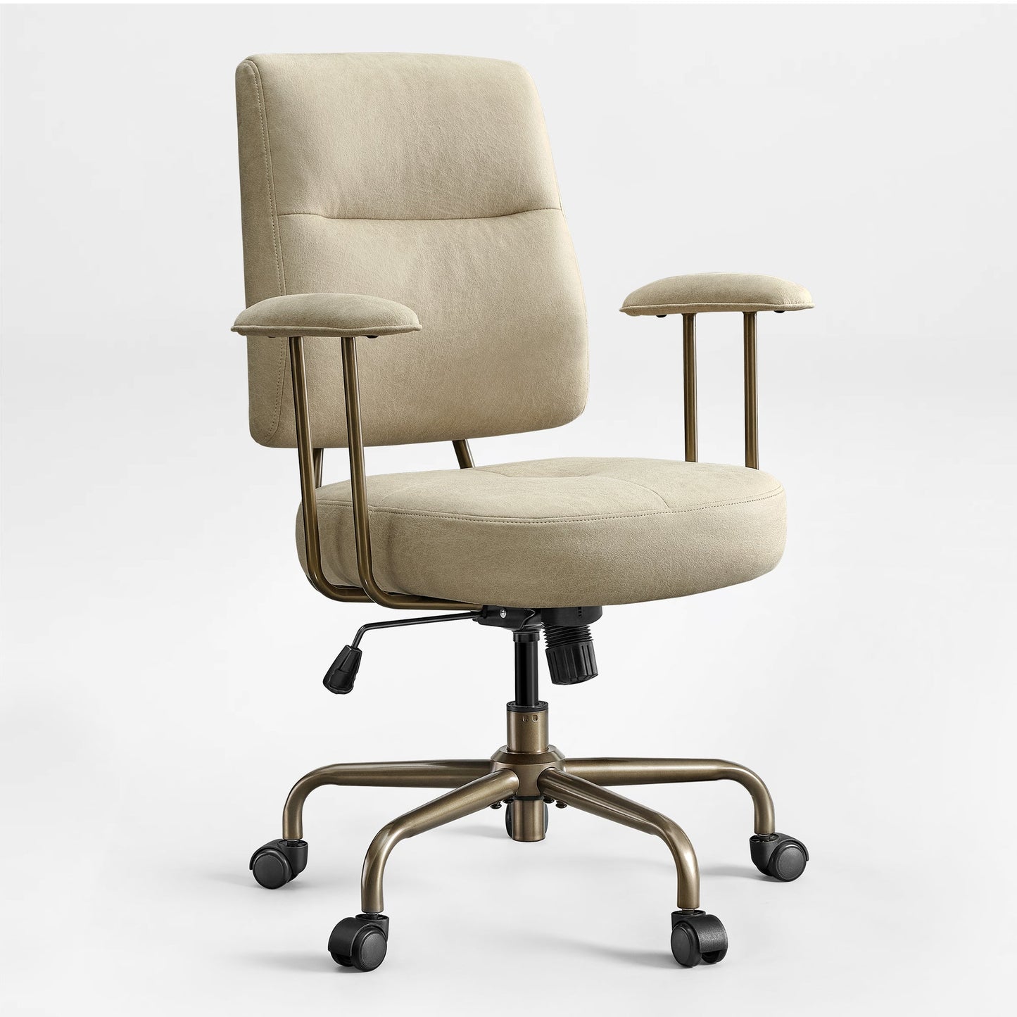 Sollievo Becky Vintage-Inspired Home Office Chair