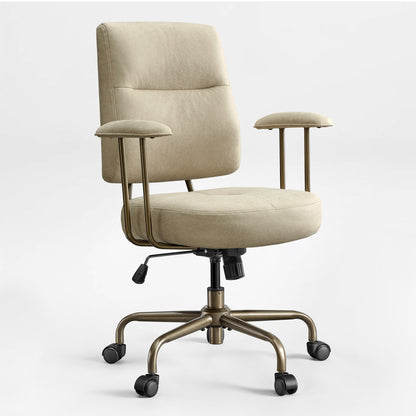 Sollievo Becky Vintage-Inspired Home Office Chair