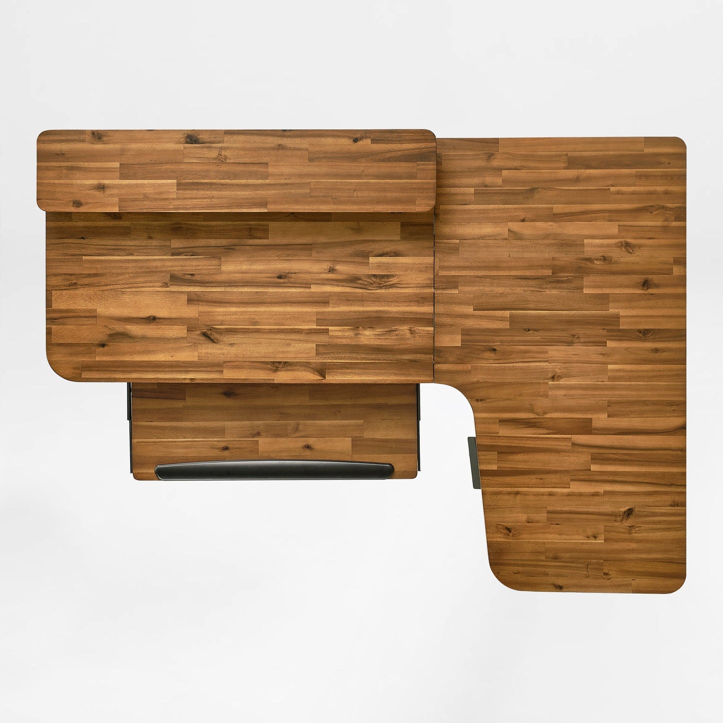 Sollievo L-Shaped Standing Desk with Accessories Set (60x23)