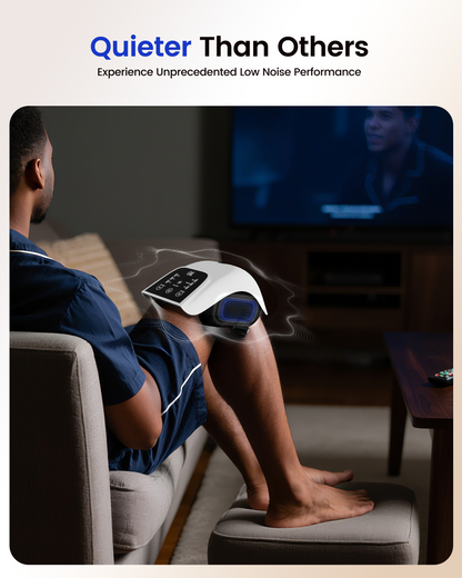Sollievo Cordless Knee Wrap with Heat, Vibration & LED Light
