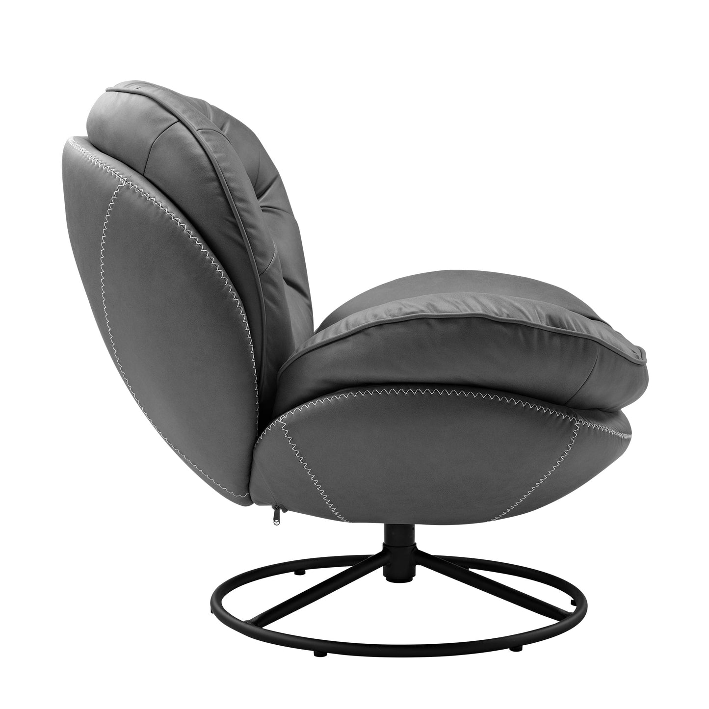 Modern lounge chair, gray
