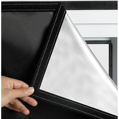 Sollievo Static Cling Blackout Window Shade