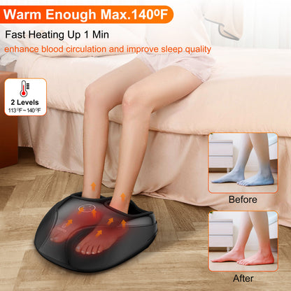Sollievo Shiatsu Foot Massager (Fits Up to Men's Size 12)