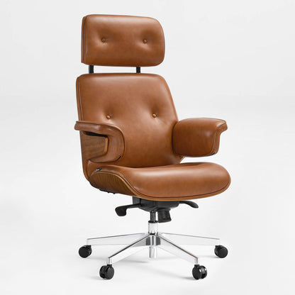 Sollievo Mathias Napa Leather Executive Office Chair