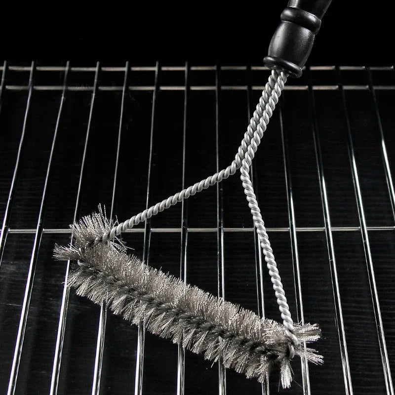Sollievo Stainless Steel Barbecue Grill Brush Cleaner