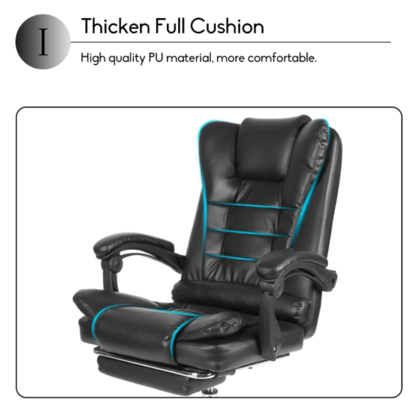 Sollievo Memory Foam Ergonomic Office Chair
