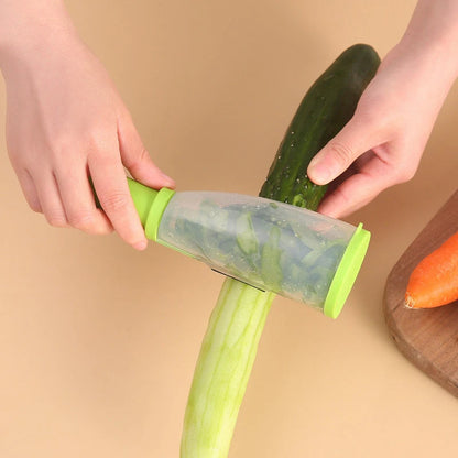 Sollievo Multi-Function Fruit & Vegetable Peeler with Storage