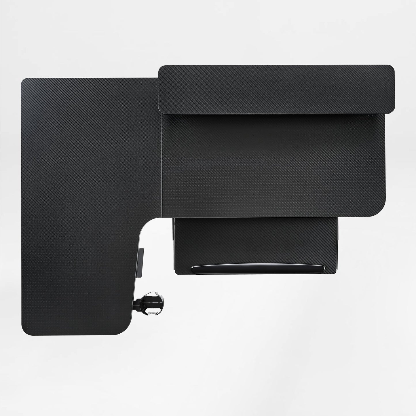 Sollievo L-Shaped Standing Desk with Accessories Set (60x23)