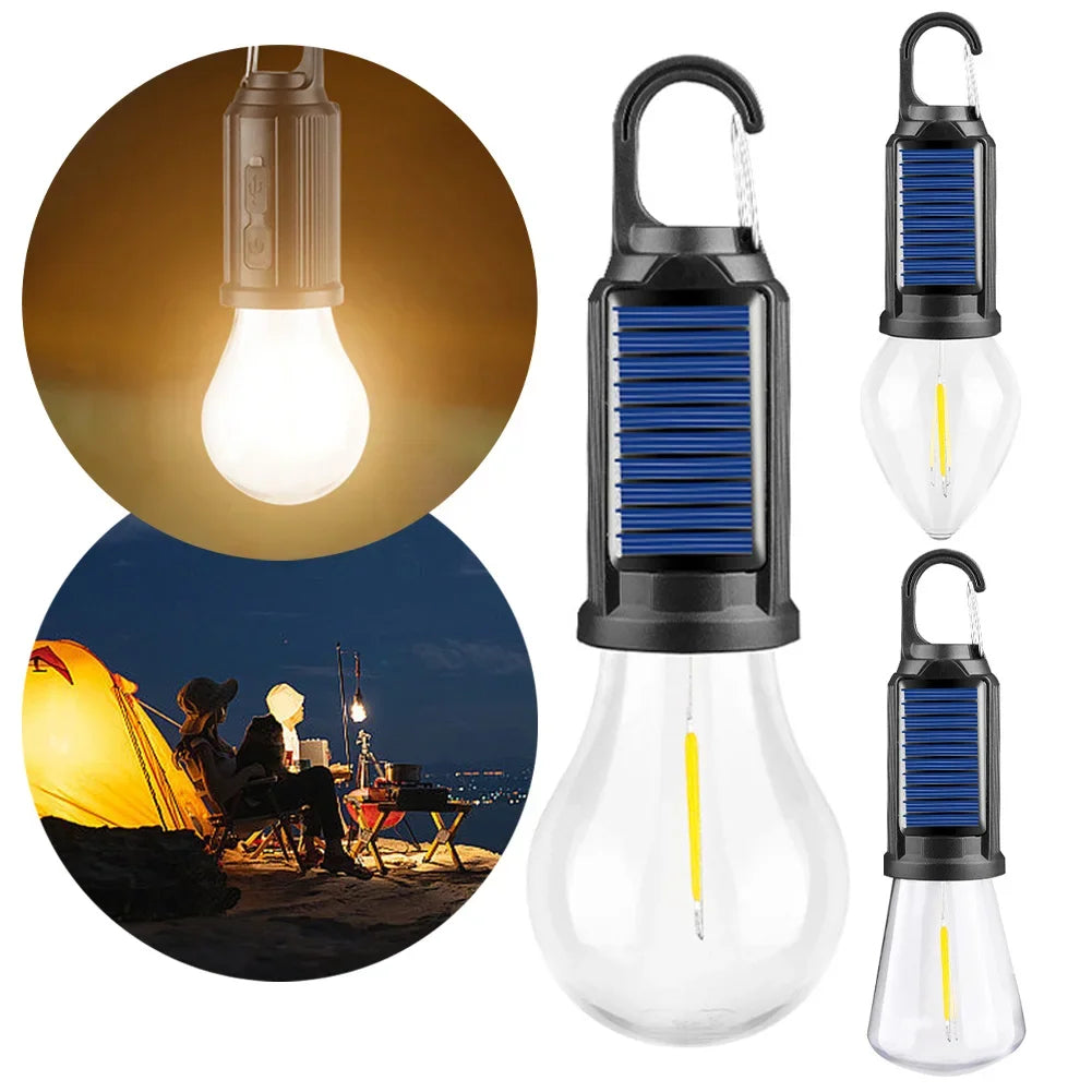 Sollievo Solar Rechargeable Hooked Camping Lantern