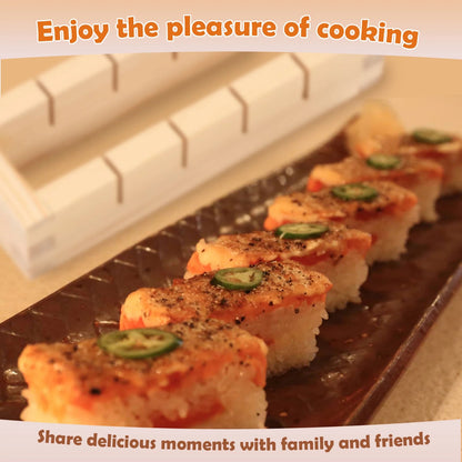 Sollievo Handcrafted Wooden Sushi Maker Press Mold