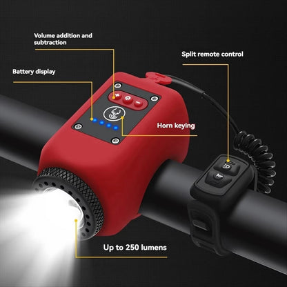 Sollievo Rechargeable Bike Horn & LED Headlight