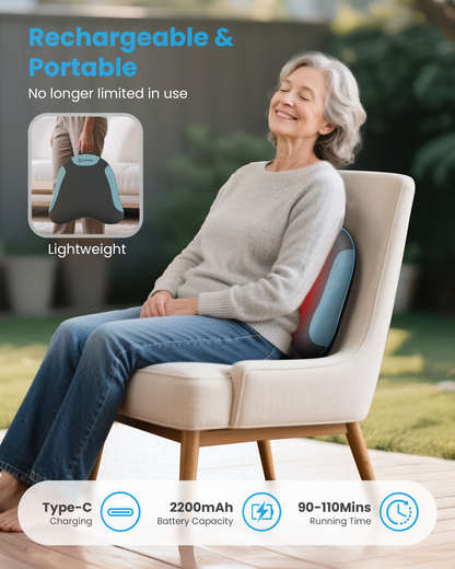 Sollievo Cordless Lower Back Massager with Heat