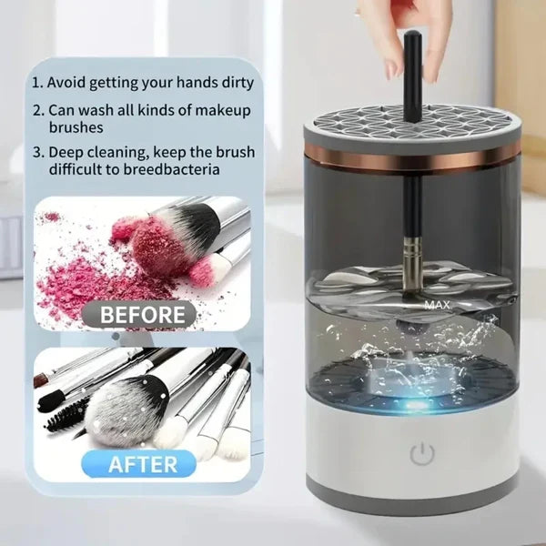 Sollievo Automatic Electric Makeup Brush Cleaner