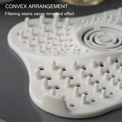 Sollievo Anti-Clog Spiral Shower Drain Hair Catcher