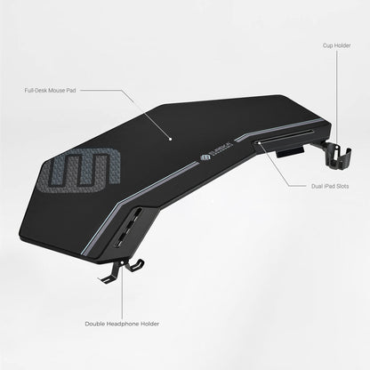 Sollievo Aero Pro Wing-Shaped Standing Desk, 63" x 23"