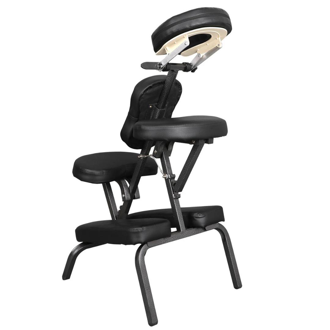 Sollievo Portable Folding PU Leather Massage Chair