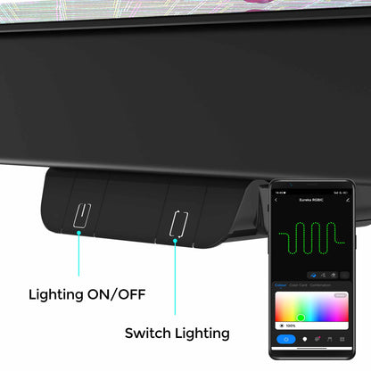Sollievo Height-Adjustable Illuminated Panel CPU Cart