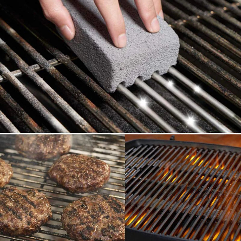 Sollievo Pumice Stone Grill Cleaning Brick for BBQ