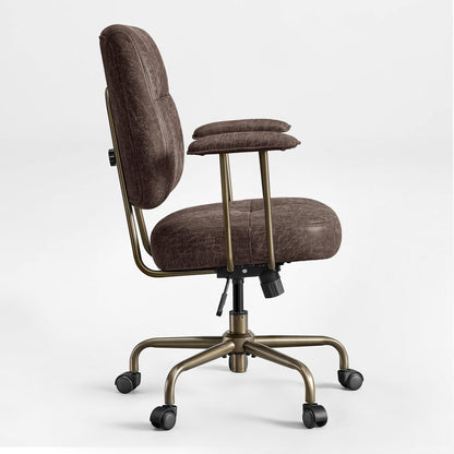 Sollievo Becky Vintage-Inspired Home Office Chair