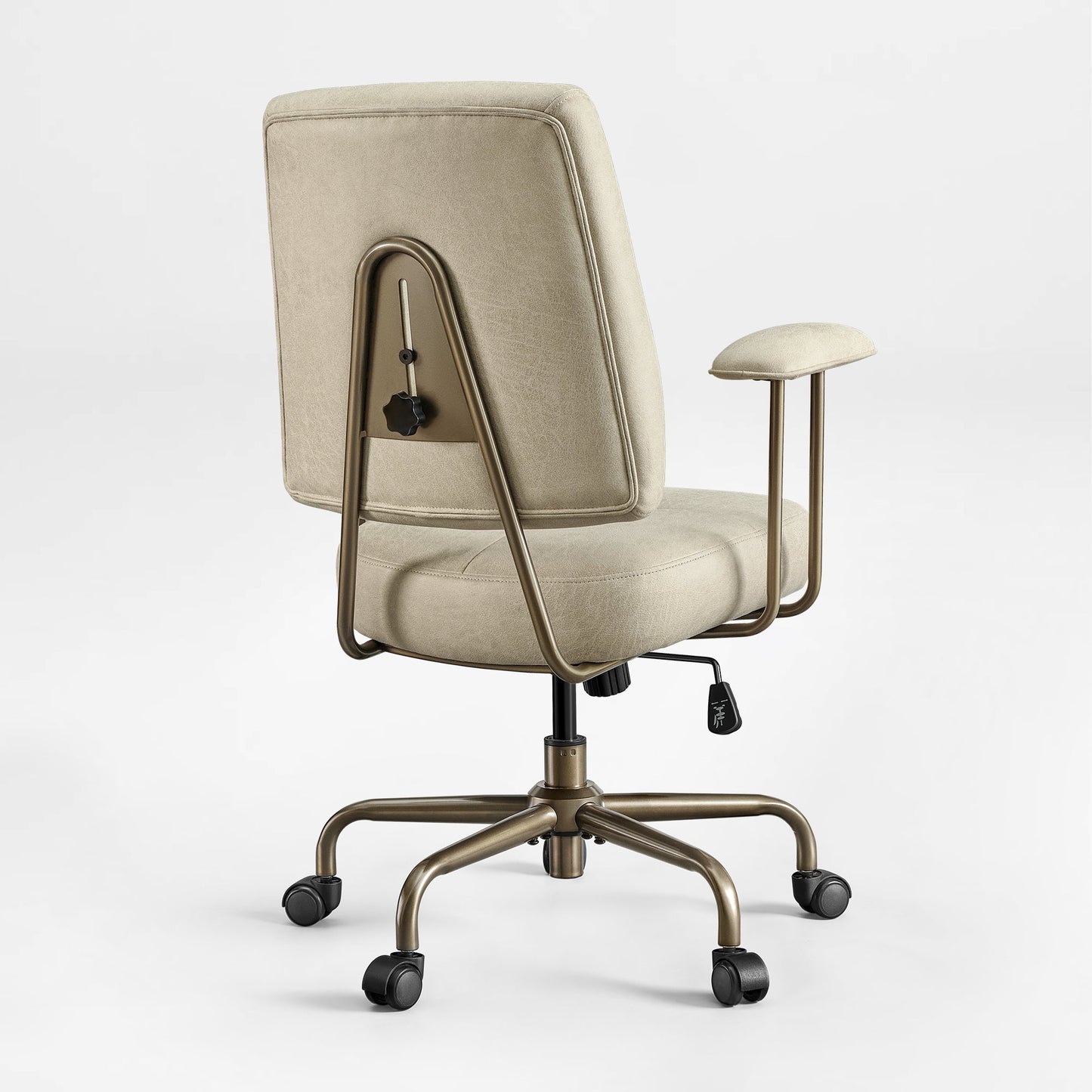 Sollievo Becky Vintage-Inspired Home Office Chair