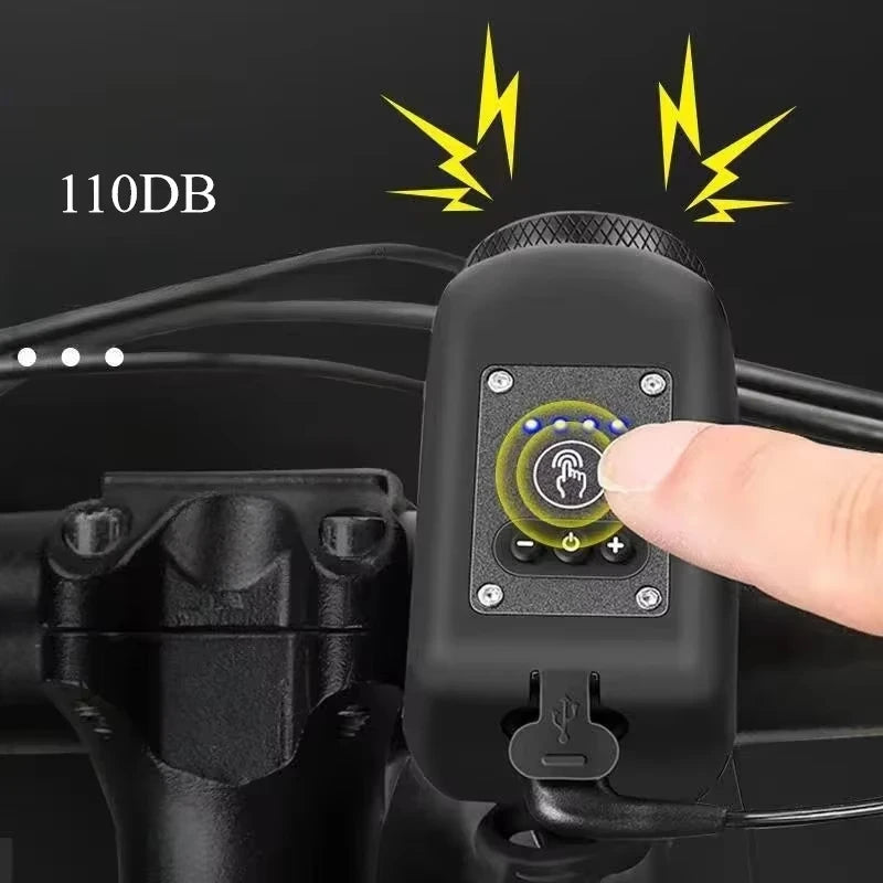 Sollievo Rechargeable Bike Horn & LED Headlight
