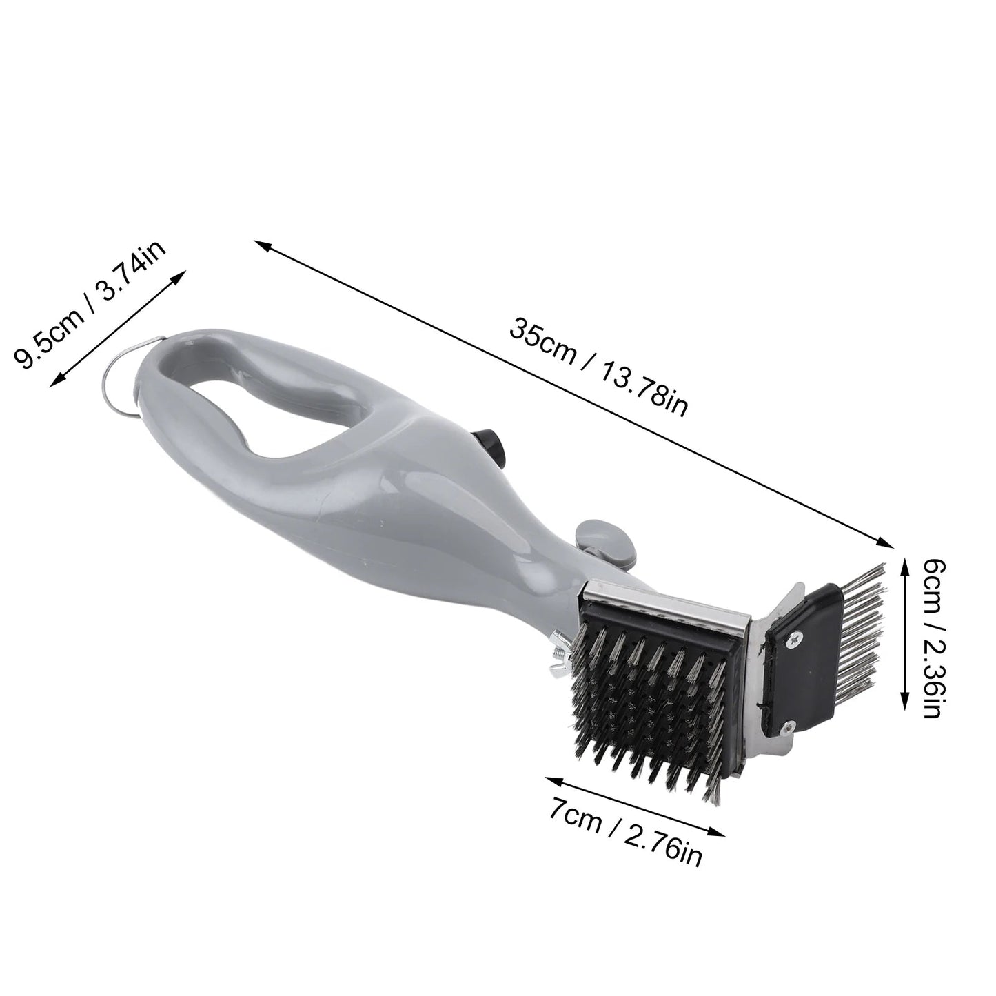 Sollievo Steam Cleaning Barbecue Grill Brush