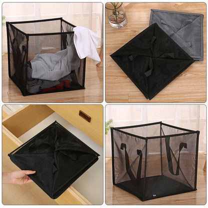 Sollievo Foldable Mesh Laundry Hamper