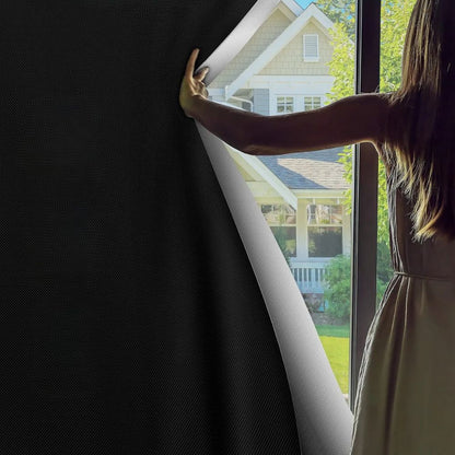 Sollievo Static Cling Blackout Window Shade