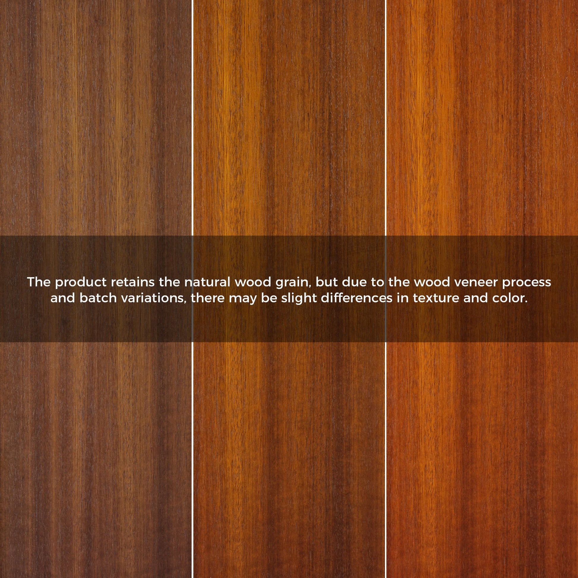 Dark Walnut Wood Grain Sample for 19 File Storage Cabinet, Showcasing Natural Wood Patterns and Color Variations.