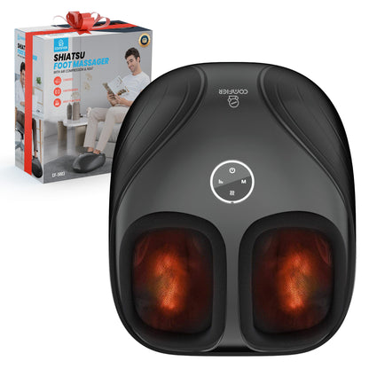 Sollievo Shiatsu Foot Massager (Fits Up to Men's Size 12)
