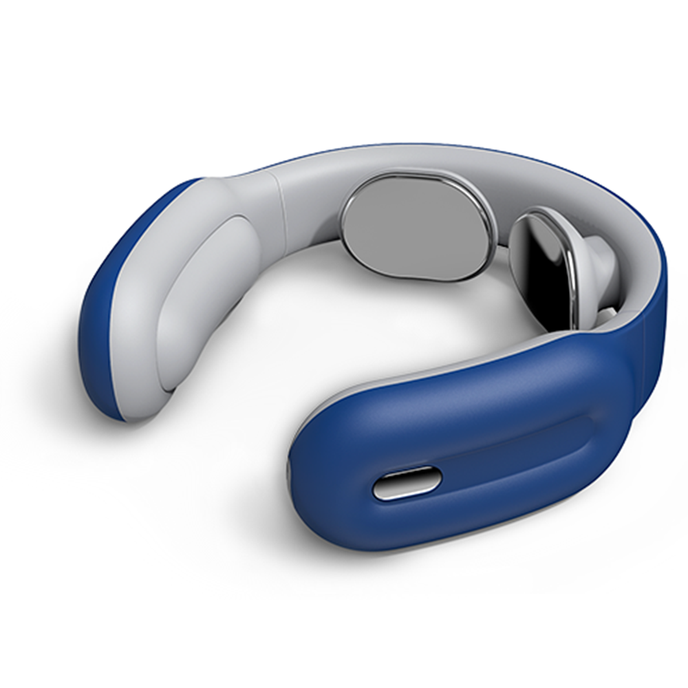 Pulse & Heat Intelligent Neck Massager blue