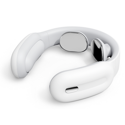 Pulse & Heat Intelligent Neck Massager white