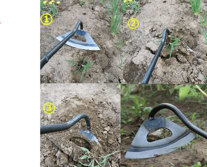 Sollievo All Steel Hollow Hoe