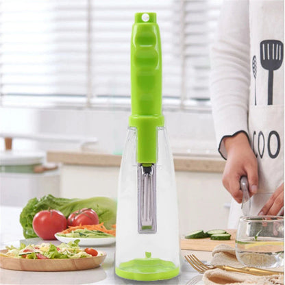 Sollievo Multi-Function Fruit & Vegetable Peeler with Storage